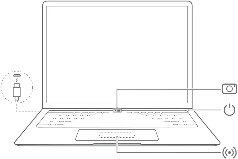 HUAWEI KLVL-WFE9 Notebook Laptop A