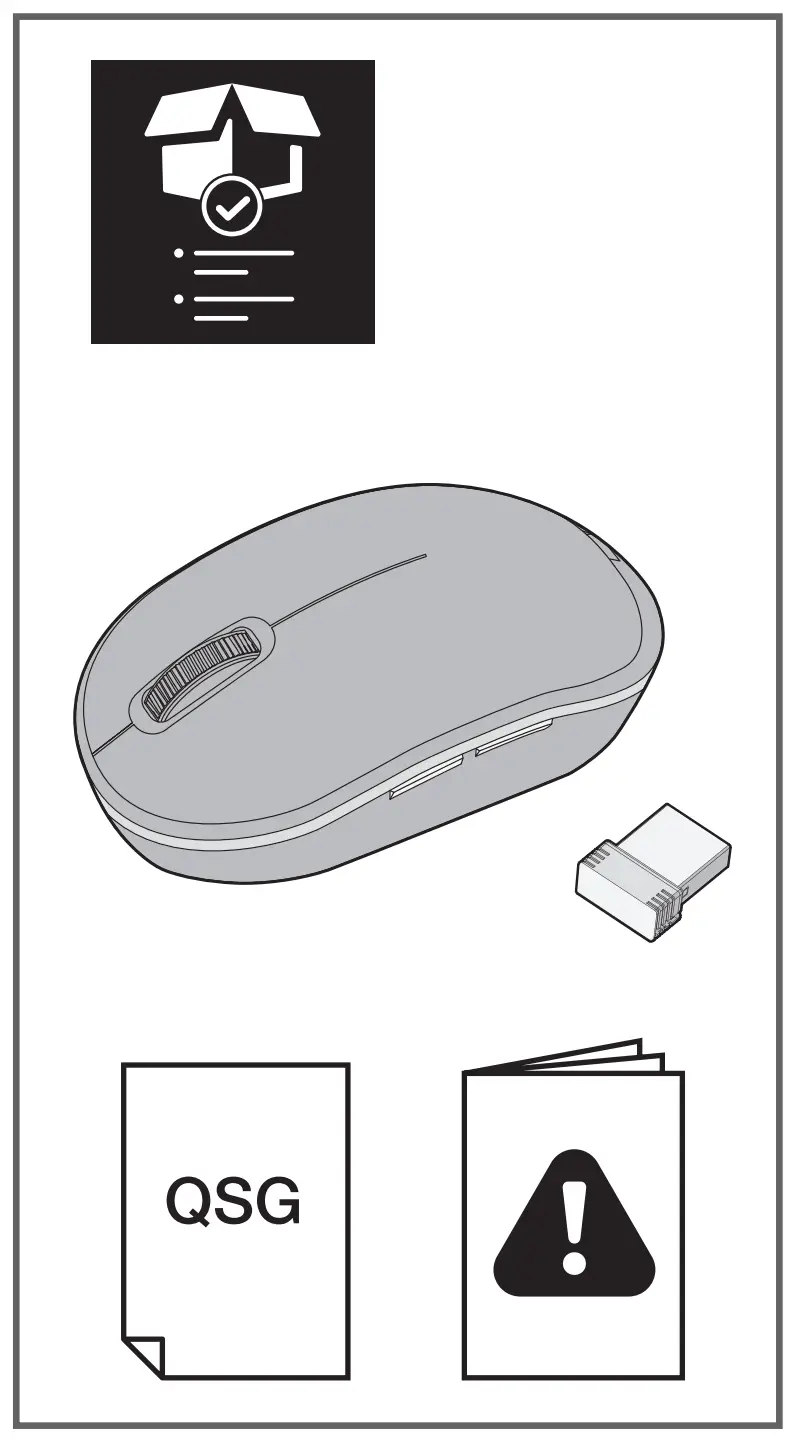 amazon basic B08P6P1CMD 5-Button 24GHz Wireless Mouse fig 2