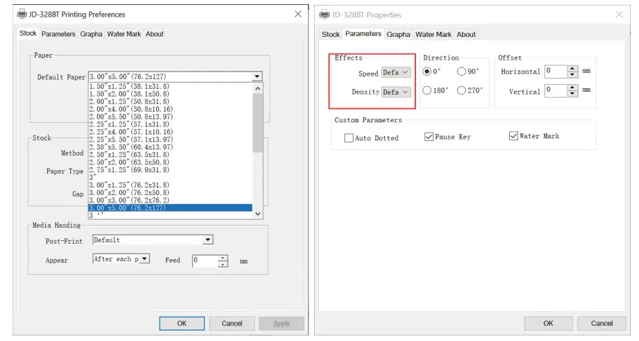 JADENS JD328BT x5 Bluetooth Shipping Label Printer - Figure 23