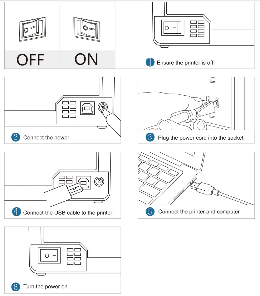 JADENS JD328BT x5 Bluetooth Shipping Label Printer - Figure 6