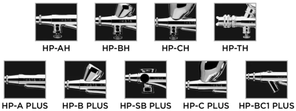 iwata HP CH Hi Line Airbrush Series - TOTAL CONTROL'