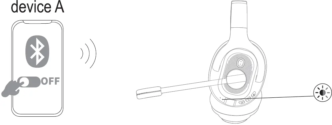 EKSAtelecom H6 Ai Powered ENC Bluetooth Headset 21