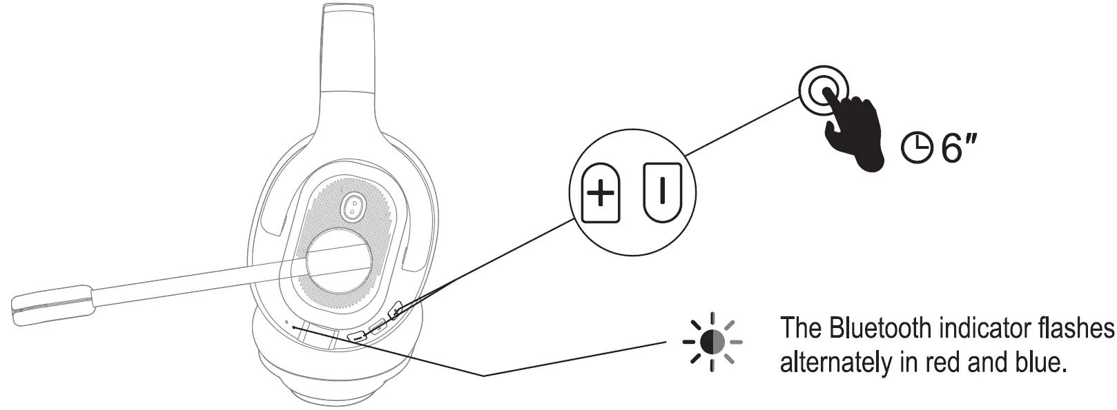 EKSAtelecom H6 Ai Powered ENC Bluetooth Headset 24