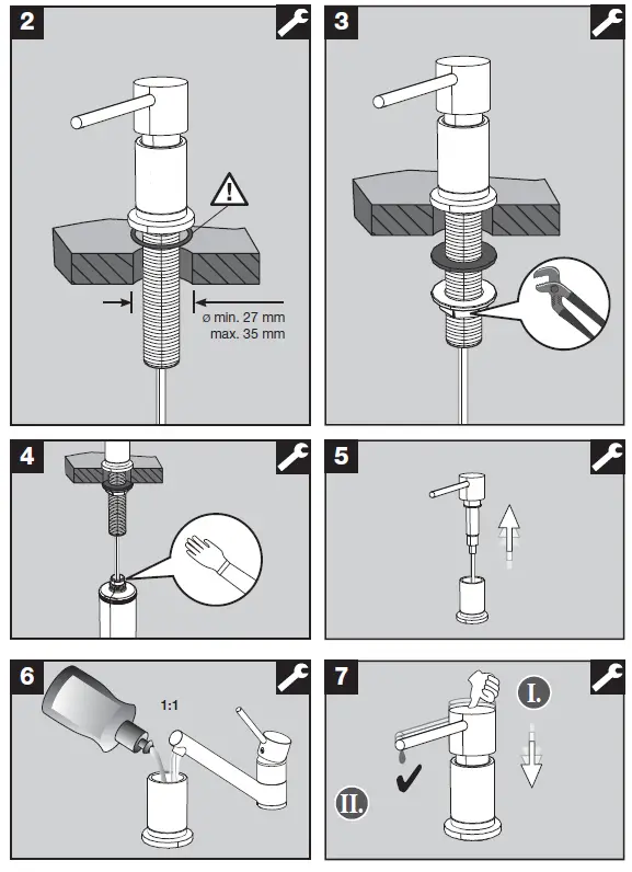 BLANCO Lato Washing-Up Liquid Dispenser Matt Black FIG (2)