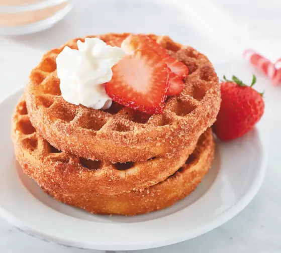 Snickerdoodle waffles