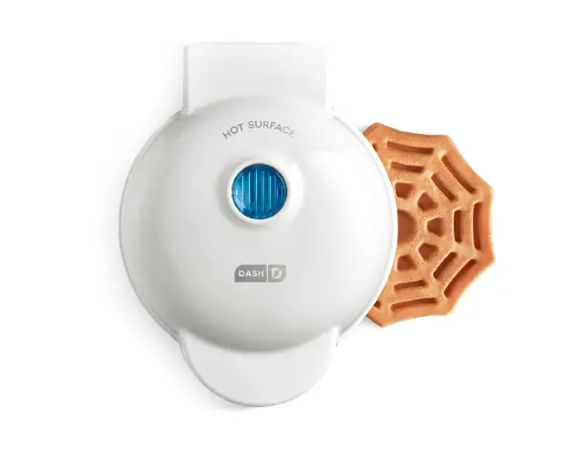 Dash Spider Web Mini Waffle Maker Dmww001sw User Manual