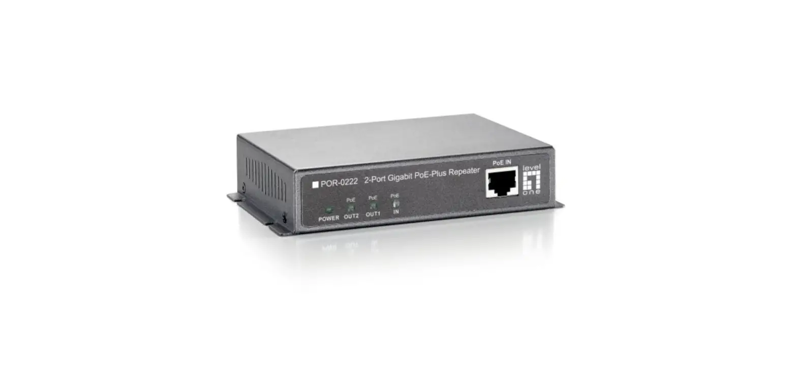 Conceptronic Por-0222 2-port Gigabit Poe-plus Repeater Instructions