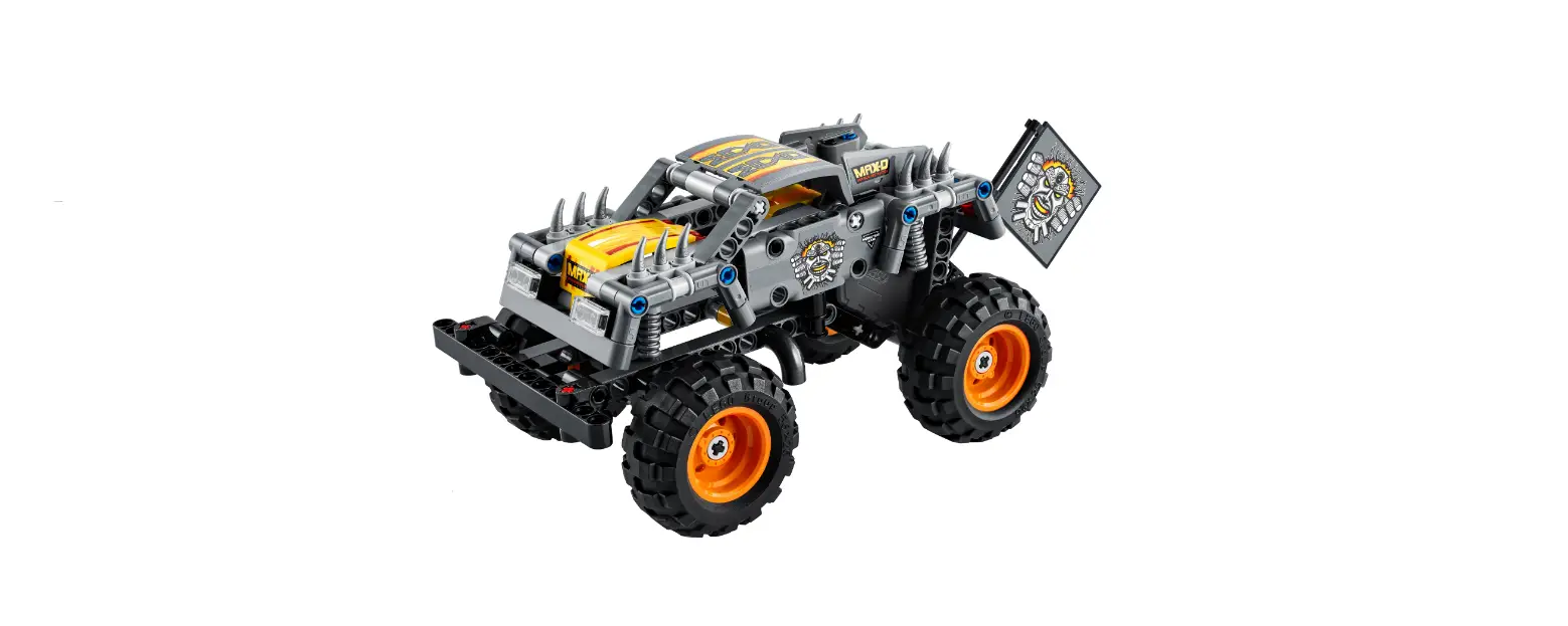 Game Of Bricks Light Kit For Monster Jam Max-d 42119 Instruction Manual
