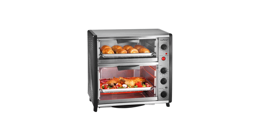 Nutrichef Pkmft028 Multi-function Dual Oven Cooker User Guide