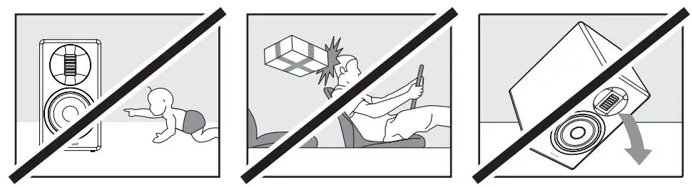 sonoro SO-1120 Orchestra Slim 2 Way HiFi Loudspeaker User Manual - SAFETY INSTRUCTIONS