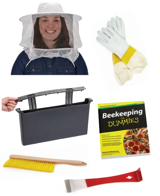 Miller HIVE10 KIT 10-FRAME COMPLETE BEEHIVE - Beekeeping for Dummies Book