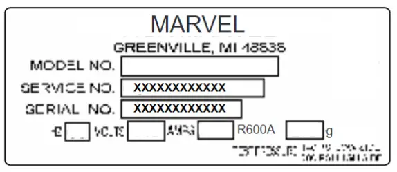 MARVEL MPBD424 Professional Under Counter - fig1