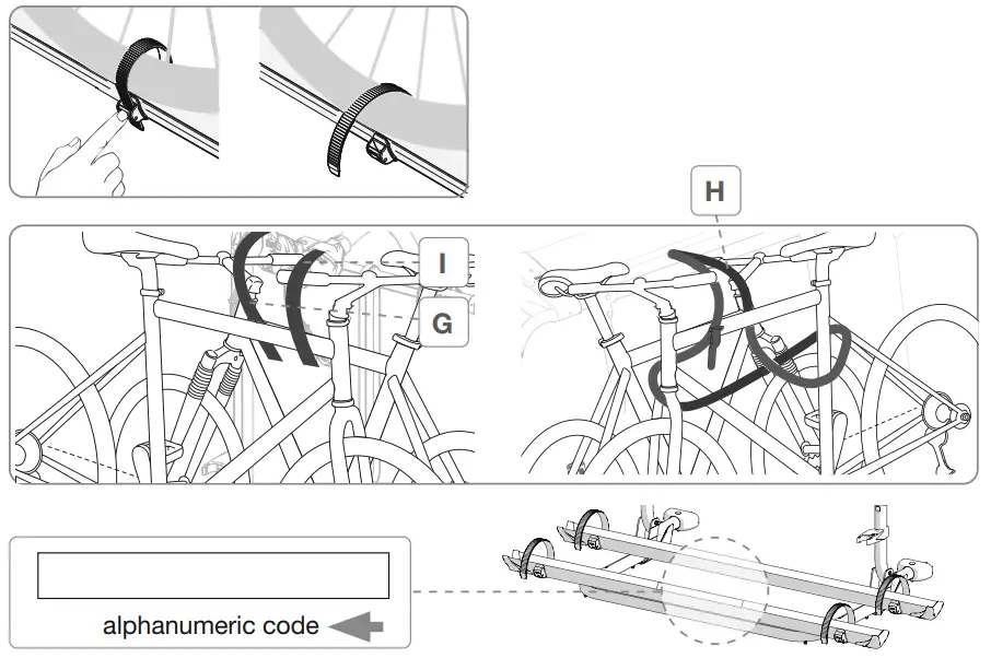 FIAMMA C L80 Bicycles Carrier - fi8