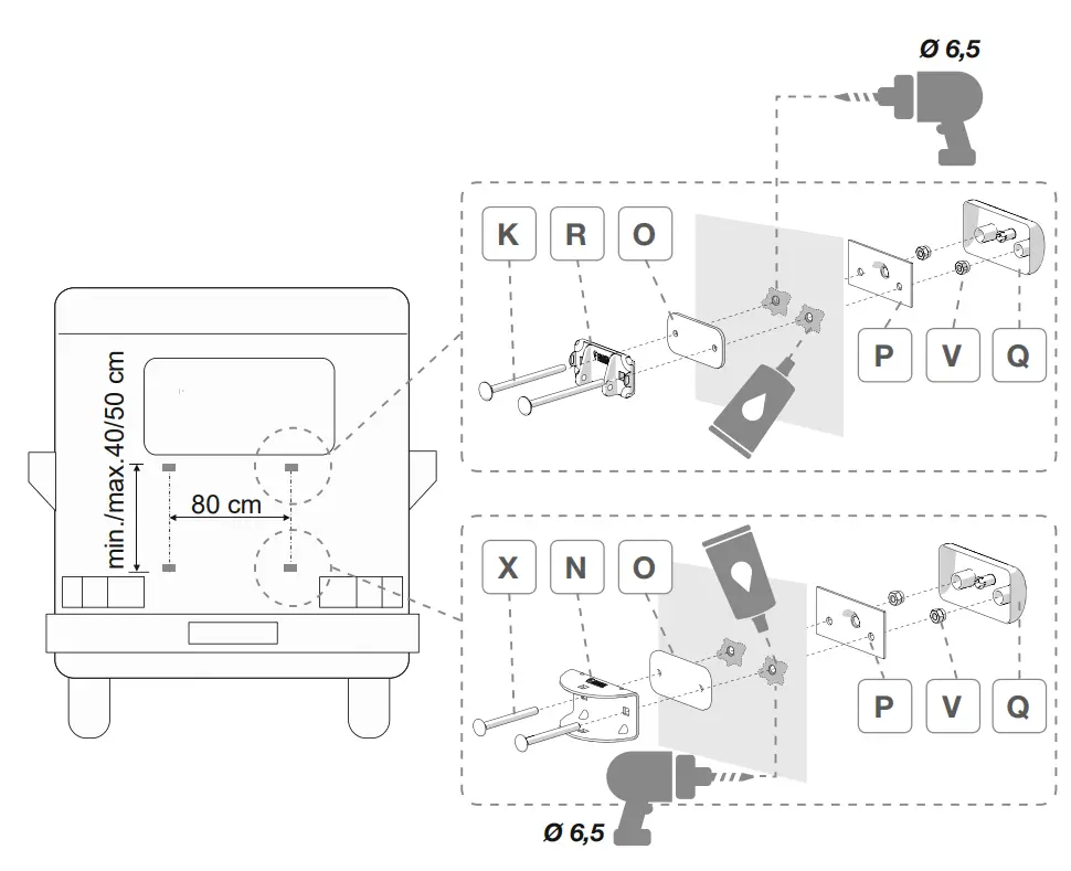 FIAMMA C L80 Bicycles Carrier - fig3