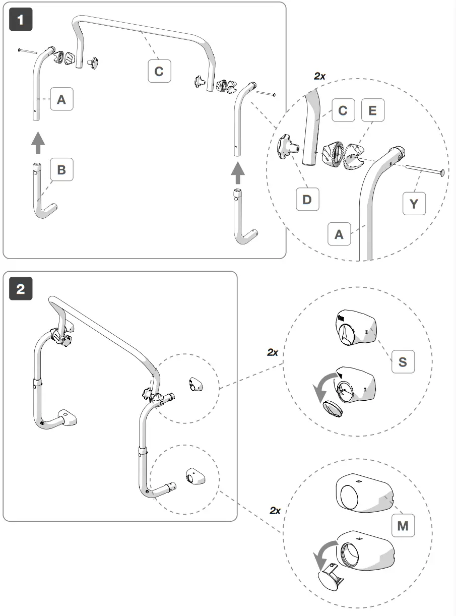 FIAMMA C L80 Bicycles Carrier - fig4