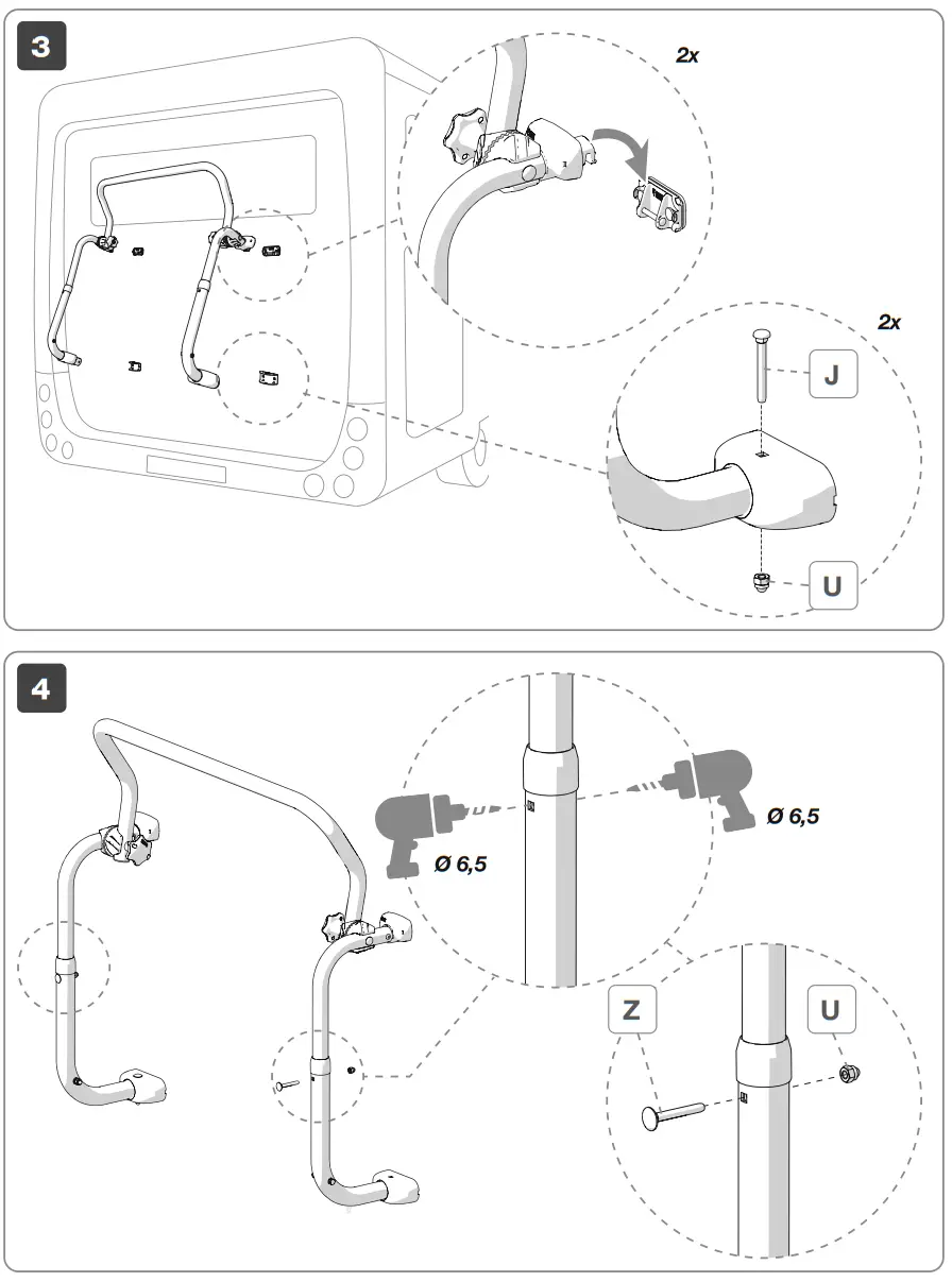 FIAMMA C L80 Bicycles Carrier - fig5