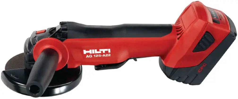 HILTI AG 125-A22 Cordless Angle Grinder