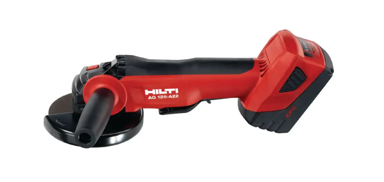 Hilti Ag 125-a22 Cordless Angle Grinder Instruction Manual