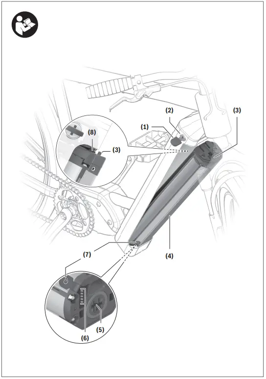 BOSCH AKKU PowerTube, PowerPack - Fig 1
