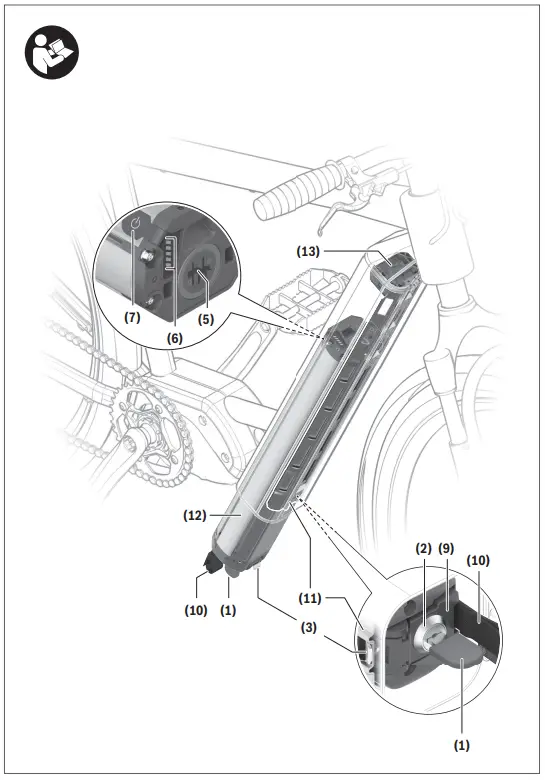 BOSCH AKKU PowerTube, PowerPack - Fig 2