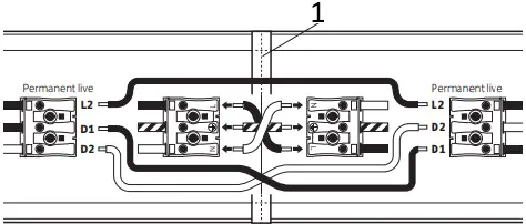 Whitecroft lighting AVENUE MICRO Suspended Continuous A01I