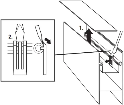 Whitecroft lighting AVENUE MICRO Suspended Continuous A01c
