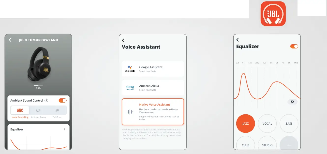 JBL LIVE 660NC Wireless Over Ear Headphones - fig 6