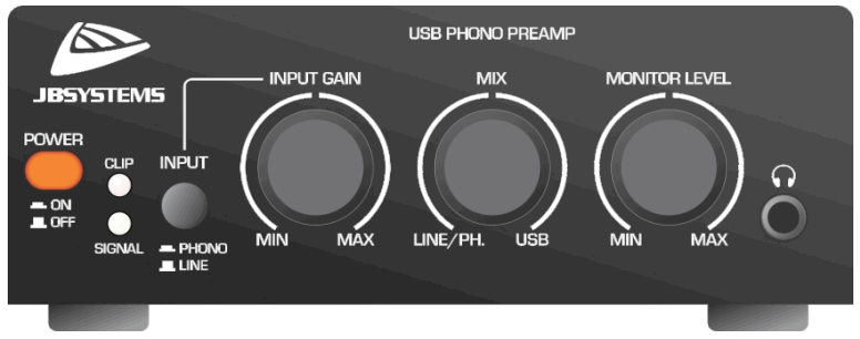 JB SYSTEMS 0020112336 USB Audio Interface -