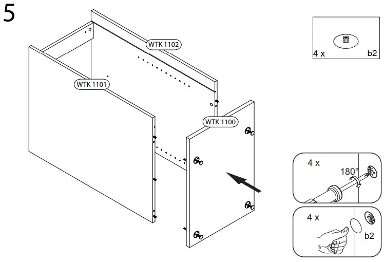 WASHTOWER WSUS45-10 Base Cabinet-fig13