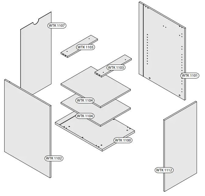 WASHTOWER WSUS45-10 Base Cabinet-fig4