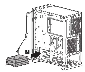 ZALMAN S5 Black ATX Mid Tower Gaming Case - Motherboard size 2