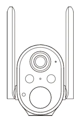 EKEN GZ6 Battery Camera -