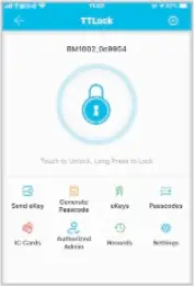 KISSTY S1-TTlock - Application