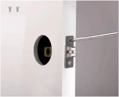 KISSTY S1-TTlock - Installation Step Disgram 1