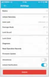 KISSTY S1-TTlock - Passage Mode 1