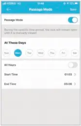 KISSTY S1-TTlock - Passage Mode 2