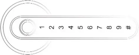 KISSTY S1-TTlock Smart Fingerprint Door Lock