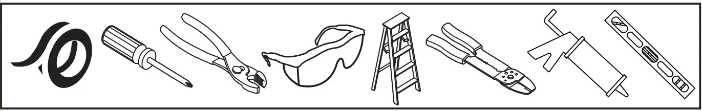 PROJECT SOURCE FEW1691A-7 1-Light 9.12 Inch Matte Black Integrated Outdoor Wall Light - fig 2