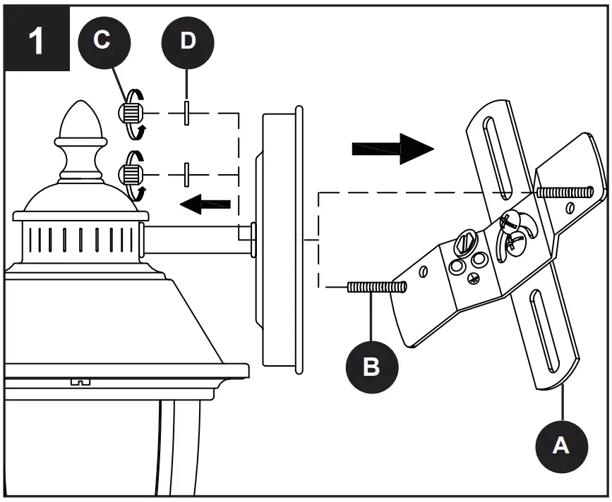 PROJECT SOURCE FEW1691A-7 1-Light 9.12 Inch Matte Black Integrated Outdoor Wall Light - fig 6