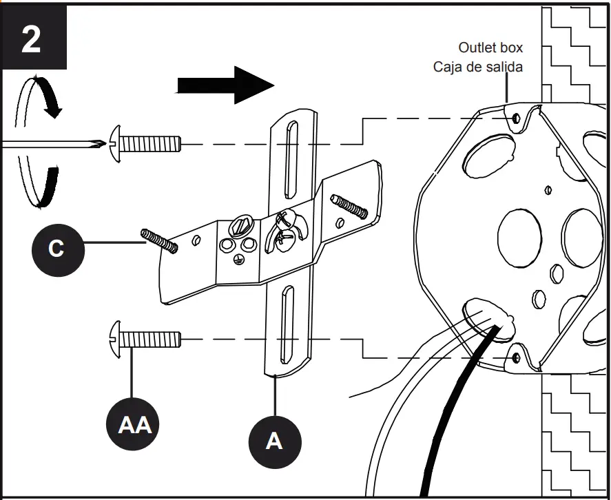 PROJECT SOURCE FEW1691A-7 1-Light 9.12 Inch Matte Black Integrated Outdoor Wall Light - fig 7