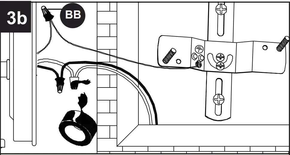 PROJECT SOURCE FEW1691A-7 1-Light 9.12 Inch Matte Black Integrated Outdoor Wall Light - fig 9