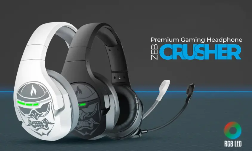 Zebronics Zeb Crusher Premium Gaming Headphone User Manual