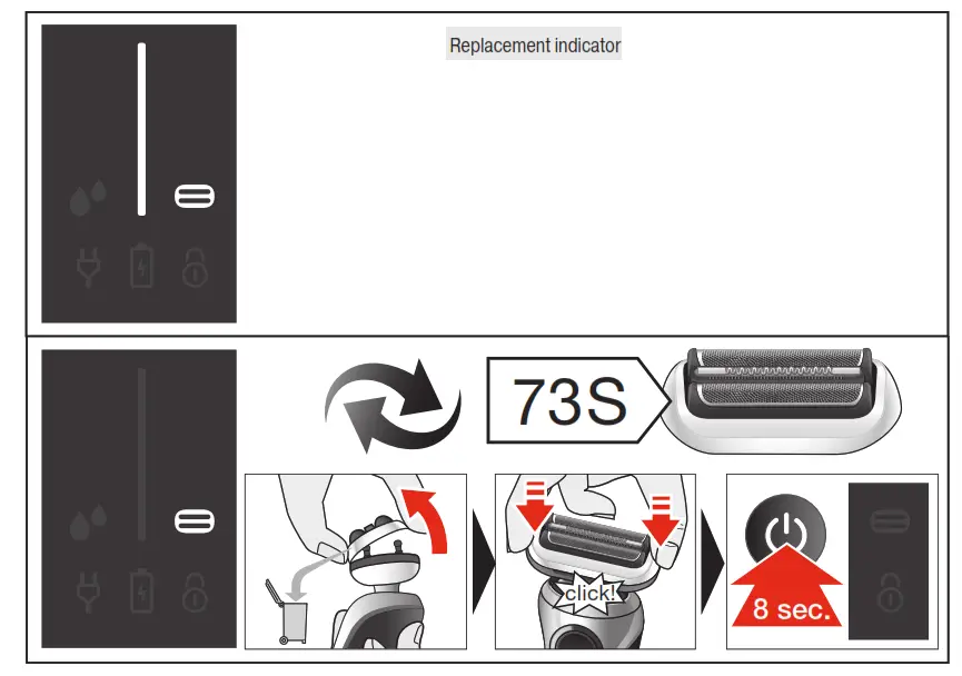 BRAUN Type 5764 Shaver - fig 12