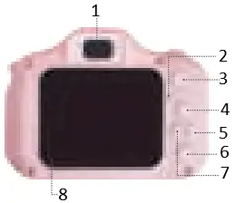 AyeKids Aye Kids 2 IN 1 Kids Camera A01