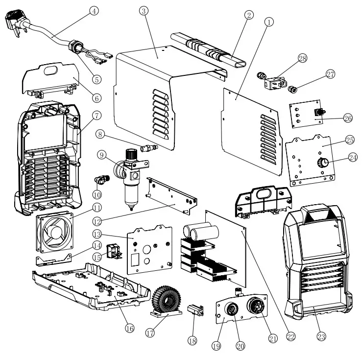 HUSKY CUT20P 20A Plasma Cutter - fig 2