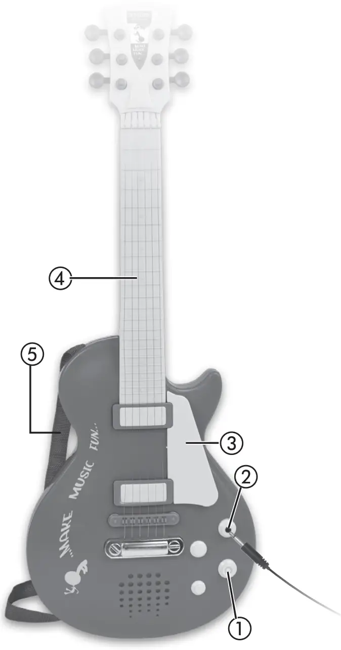 BONTEMPI 24 5831 Electronic Rock Guitar - fig 4