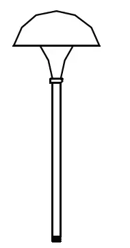 HINKLEY -56000-Mushroom-1-lt-Path -Light-1