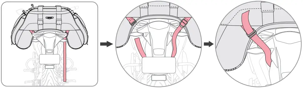 ViaTerra Claw Mini Waterproof Tail Bag -
