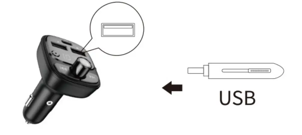 Playing music from USB flash drive