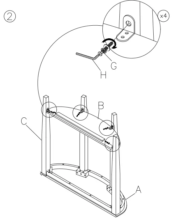 ASHLEY A4000122 Altonwood Black Console Sofa Table - fig 3